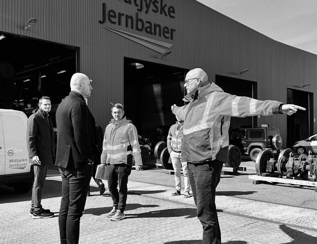 NAOMA hjælper med at byde velkommen til Danmarks første batteritog